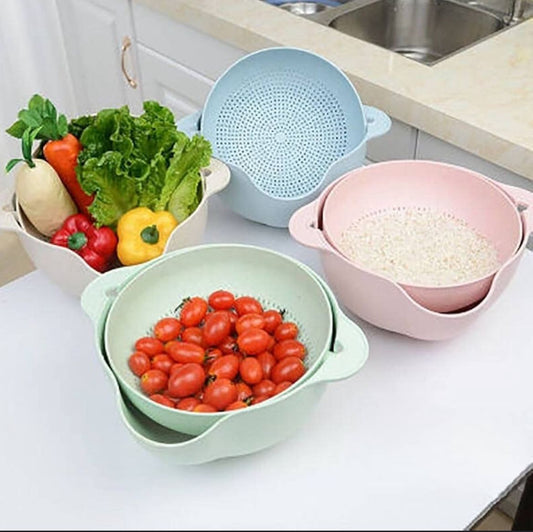 Draining Bowl Basket – Multi-Purpose Strainer for Kitchen & Food Prep
