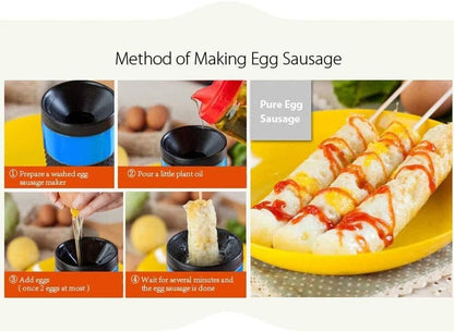 Vertical Egg Cooker – Fast & Easy Boiled, Poached & Omelette Maker