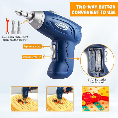 DIY Creative Screw Puzzle Suitcase