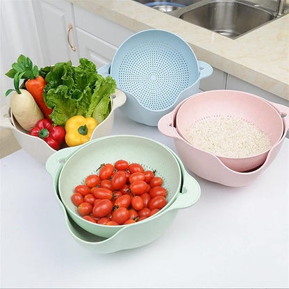 Draining Bowl Basket – Multi-Purpose Strainer for Kitchen & Food Prep