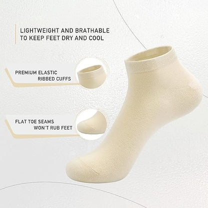 Multi-Colored Socks (4 Pairs) – Comfortable, Soft & Everyday Essentials