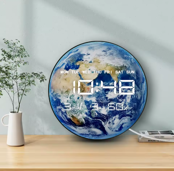 Jiugong - LED Planet Electronic Clock