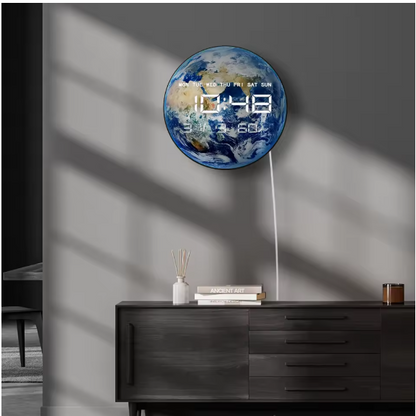 Jiugong - LED Planet Electronic Clock