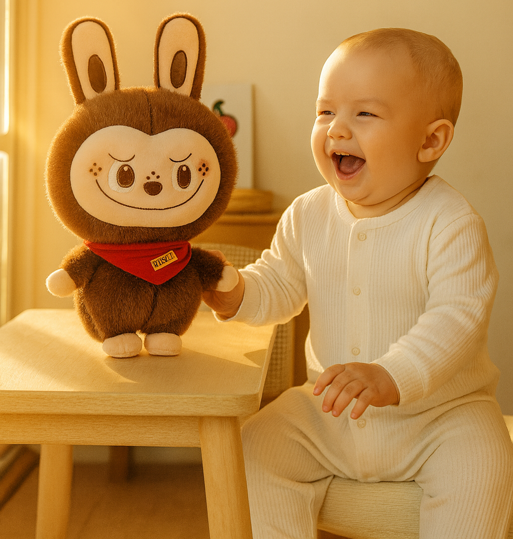 Labubu Cute Bunny Plush Toy – Adorable Soft & Huggable Gift for Kids