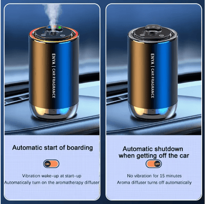 Car Air Purifier & Fragrance Diffuser