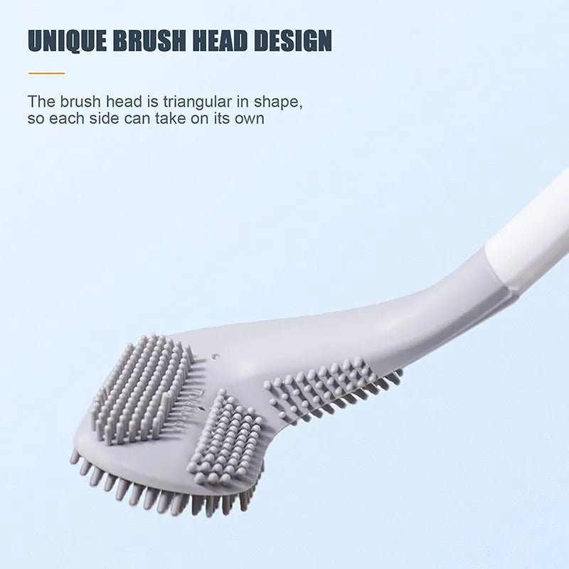 Silicone Toilet Cleaning Brush