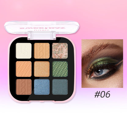 Ushas - Sweetday 9 Colors Eyeshadow (Original)