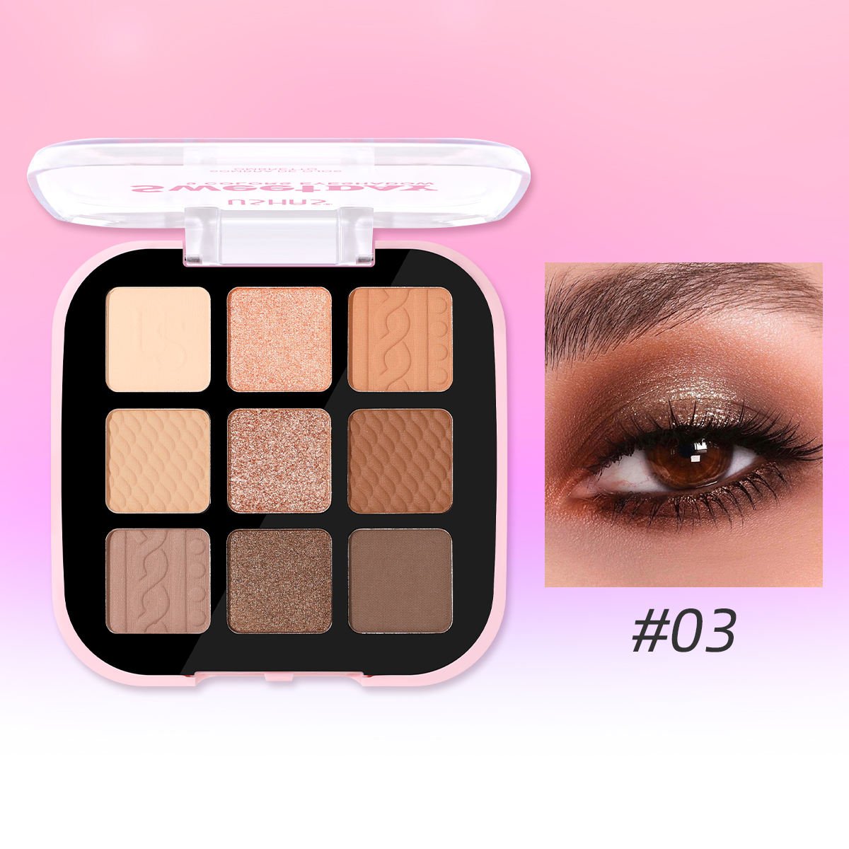 Ushas - Sweetday 9 Colors Eyeshadow (Original)
