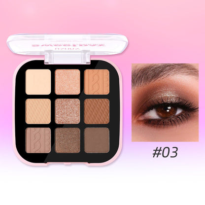 Ushas - Sweetday 9 Colors Eyeshadow (Original)
