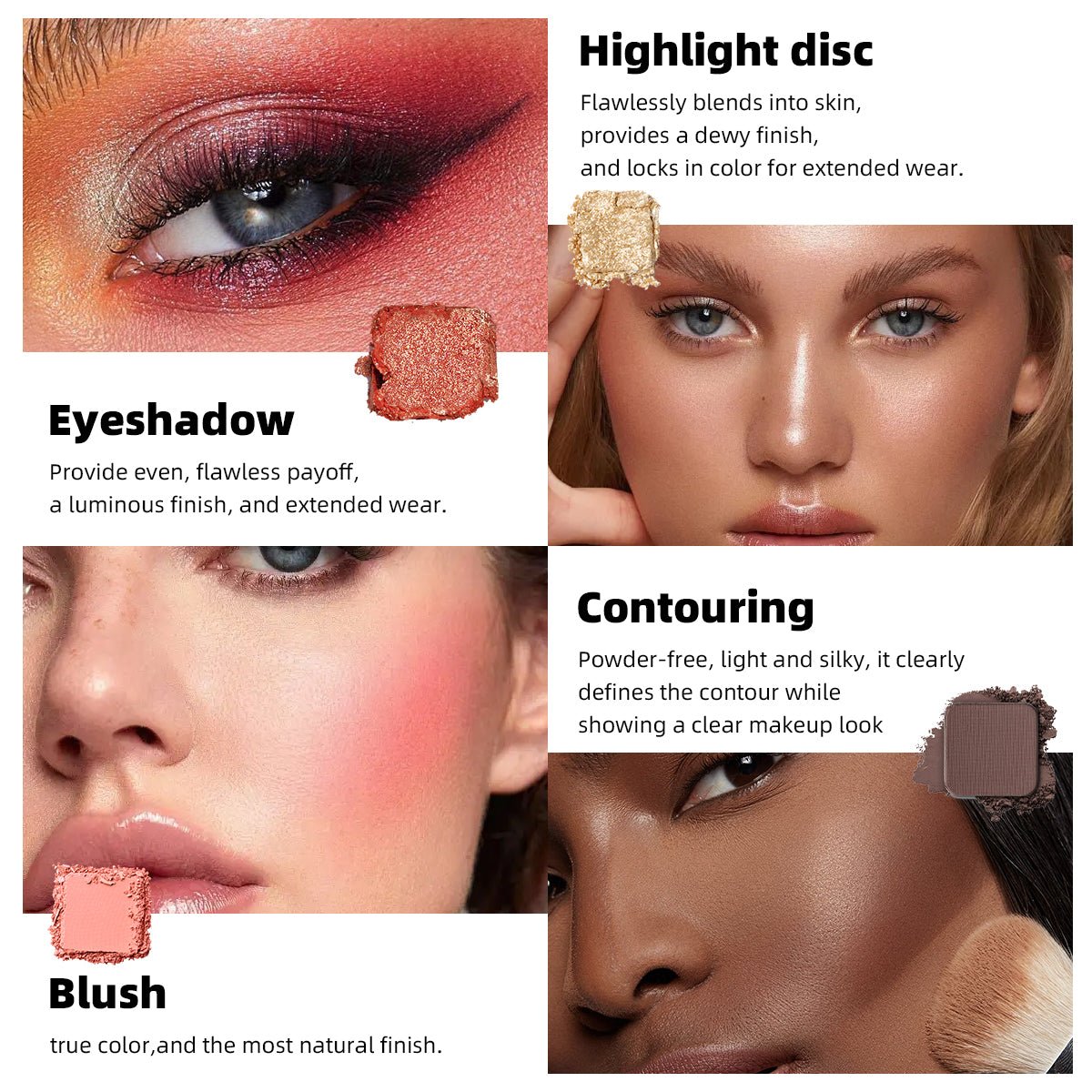 Ushas - Sweetday 9 Colors Eyeshadow (Original)